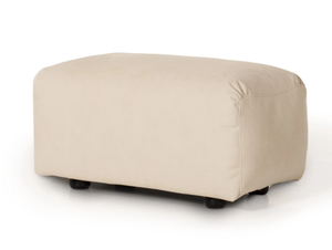 BELUGA - Rectangular microfiber pouf _ Mantellassi 1926